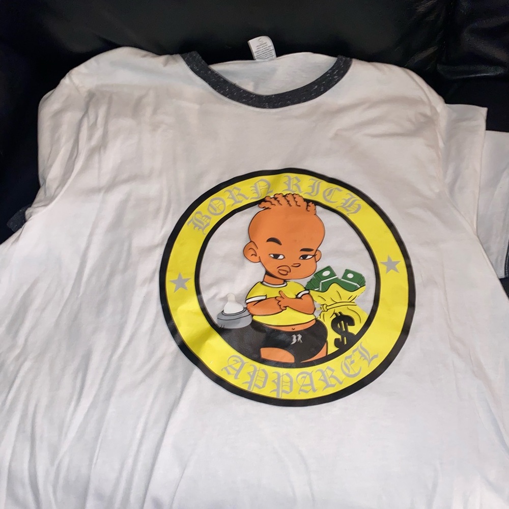 BornRich Shirt and Sweatshirts size S, M, L, XL, 2XL, 3XL